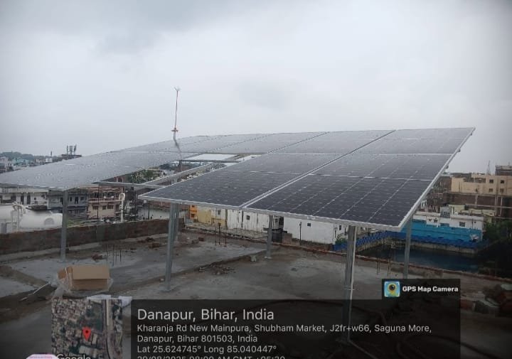 Residential Rooftop Solar Panel Installation